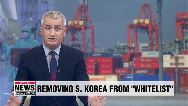 Japan to press ahead with plans to remove S. Korea from trade whitelist : Suga