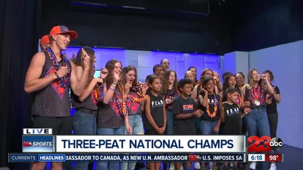 Diamond City Minors celebrate third straight championship at 23ABC