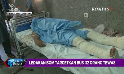 Ledakan Bom Targetkan Bus di Afganistan, 32 Orang Tewas