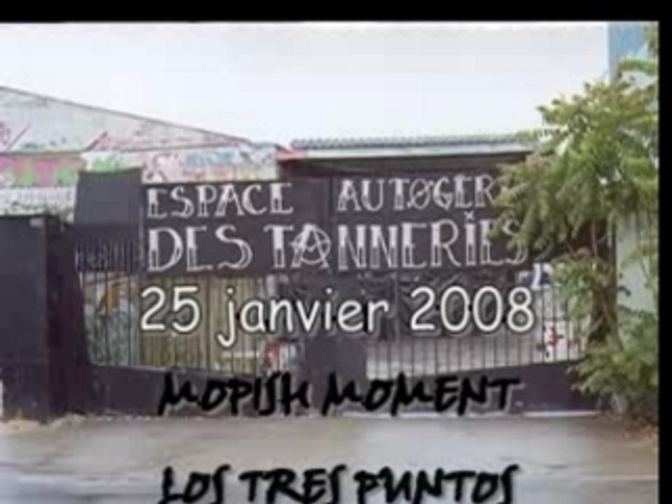 Los Tres Puntos + Mopish Moment concert du 25/01/08 à Dijon