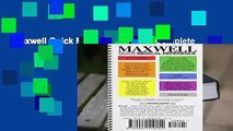 Maxwell Quick Medical Reference Complete