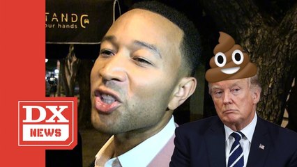 John Legend Straight Up Calls Donald Trump “A Piece Of Crap"