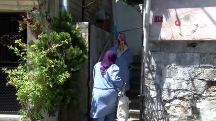 Beykoz'da yaşlıların evleri temiz, yüzleri güleç