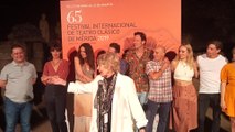 Concha Velasco, feliz de volver al Festival de Mérida por tercera vez
