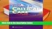 Quick Reference to Critical Care Complete