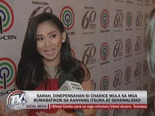 Sarah G defends Charice's 'new look'