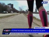 Filipino cyclist witnesses 9/11, Boston marathon bombing