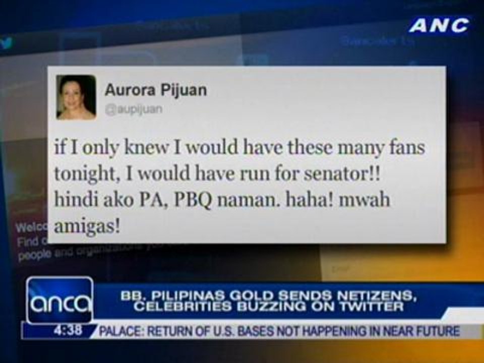 Bb. Pilipinas Gold sends netizens, celebrities buzzing on Twitter