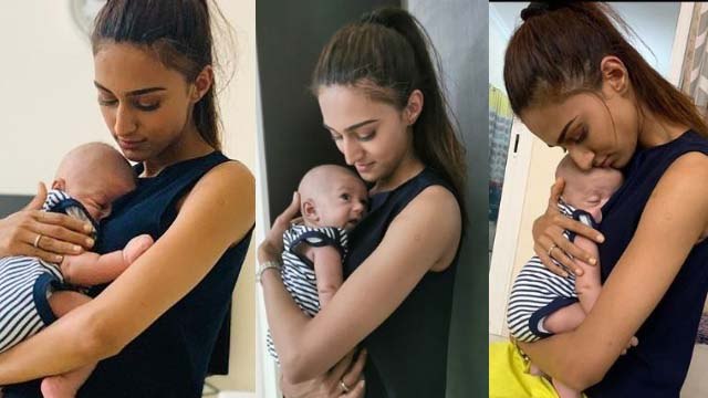 Kasautii Zindagii Kay: Erica Fernandes poses with CUTE baby; Check Out | FilmiBeat