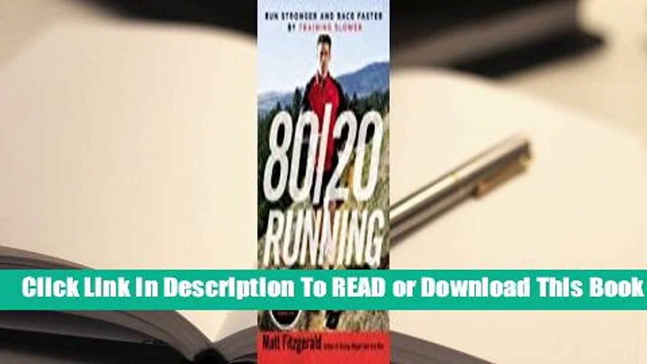 Full E-book 80/20 Running: Run Stronger and Race Faster by Training Slower  For Trial