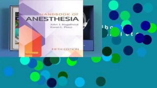 Full Version  Handbook of Anesthesia, 5e Complete
