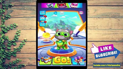 Talking Tom Hero Dash New Update - New! Bazooka Raccoon Walkthrough Gameplay