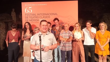 Secun de la Rosa: "Es un lujo compartir escenario con Concha Velasco"
