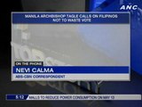 Manila Archbishop Tagle calls on Filipinos not to waste vote