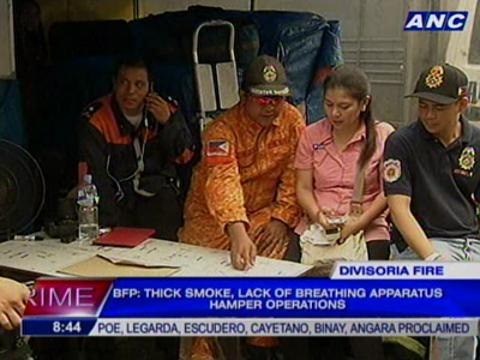 Authorities arrest man caught stealing bags amid Divisoria fire