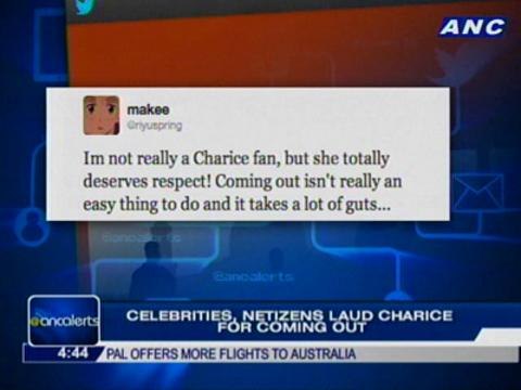 Celebrities, netizens laud Charice for coming out