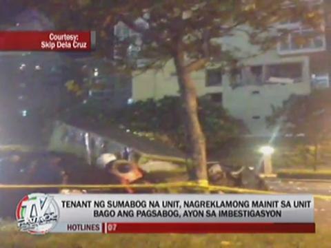 'Two Serendra tenant complained of heat before blast'