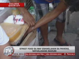 Download Video: EXCL: Dirty food stalls near QC school bared