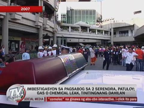 Probers eye 'chemical leak' in Two Serendra blast