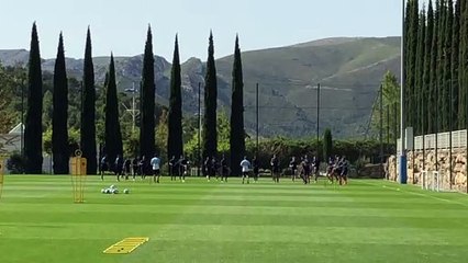 OM : les Olympiens à l’entraînement au centre Robert Louis-Dreyfus à trois jours d’OM-Naples