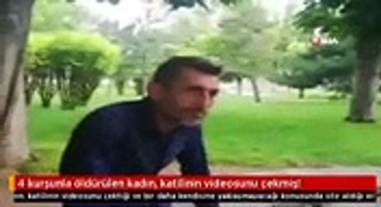 Acımasızca kurşunlara hedef olan kadın katilinin Videosunu çekmiş