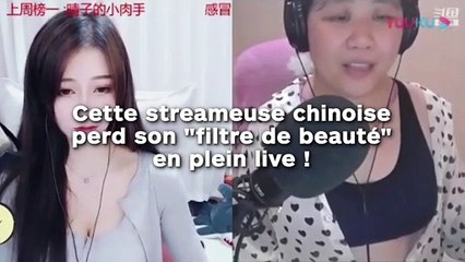 Le filtre beauté d’une streameuse se désactive en plein direct et ses fans découvrent alors son vrai visage !
