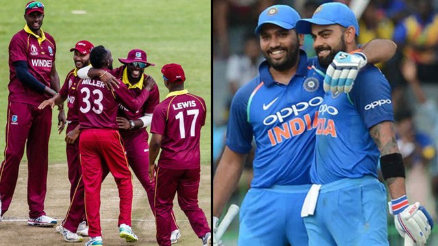 IND V WI 2019 : Kohli Looks To Overtake Dhoni In WI, Rohit Can Go Past Gayle As T20I Sixer King