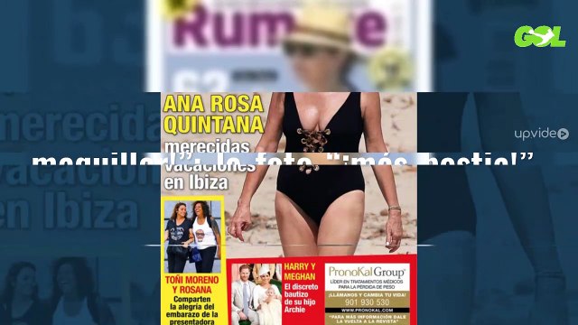 “¡Ana Rosa Quintana sin maquillar!”: la foto “¡más bestia!”