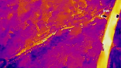 Termal kameralı drone ile 4 kişi yakalandı