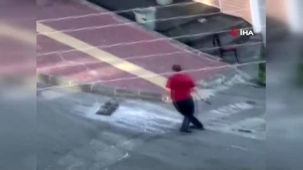 Zonguldak'ta silahlı kavga kamerada