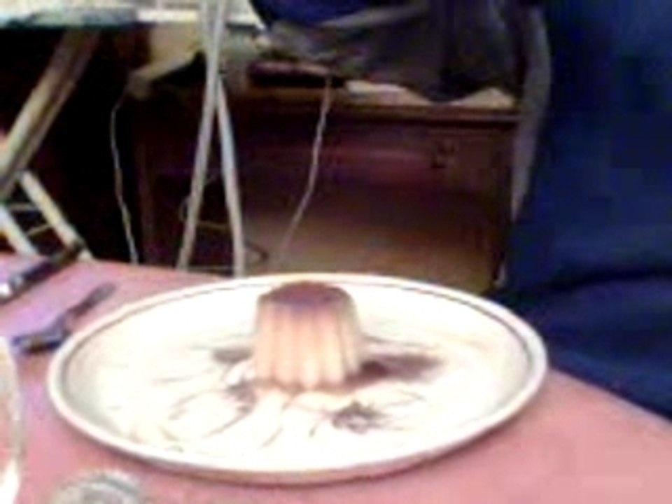 Ciril avec son flamby