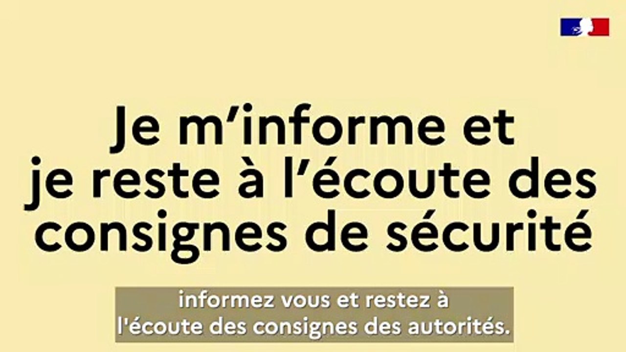 ⛈⚠️ Pluie - inondation : adoptez les 8 bons comportements