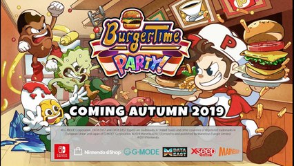 BurgerTime Party! - Trailer d'annonce Europe