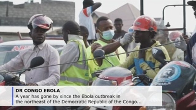 One year since the Ebola outbreak in DRC