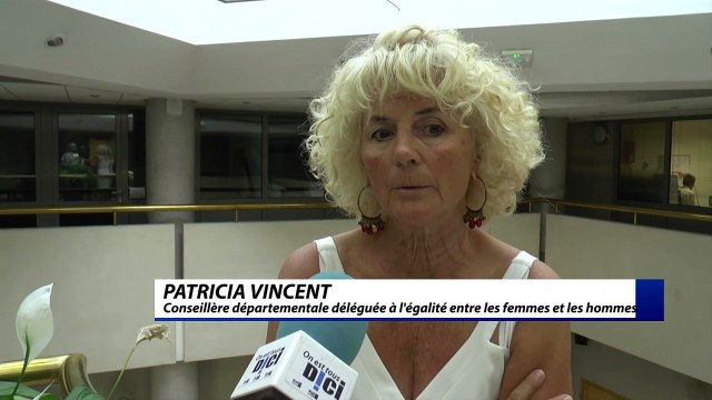 D!CI TV : une affiche de Nasrin Sotoudeh placardée sur les murs de l'Hôtel du Département