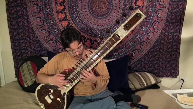Sitar and Morsing Improvisation