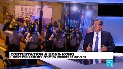 Avertissement la Chine à Hong Kong : "Pékin est très embarrassé par cette crise"