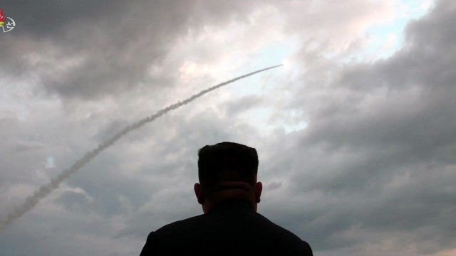 北, 발사체 시험발사 사진공개...신형 방사포 추정 / YTN