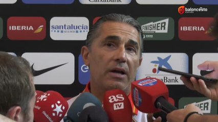 Scariolo: "No vamos a hacer descartes todavía"