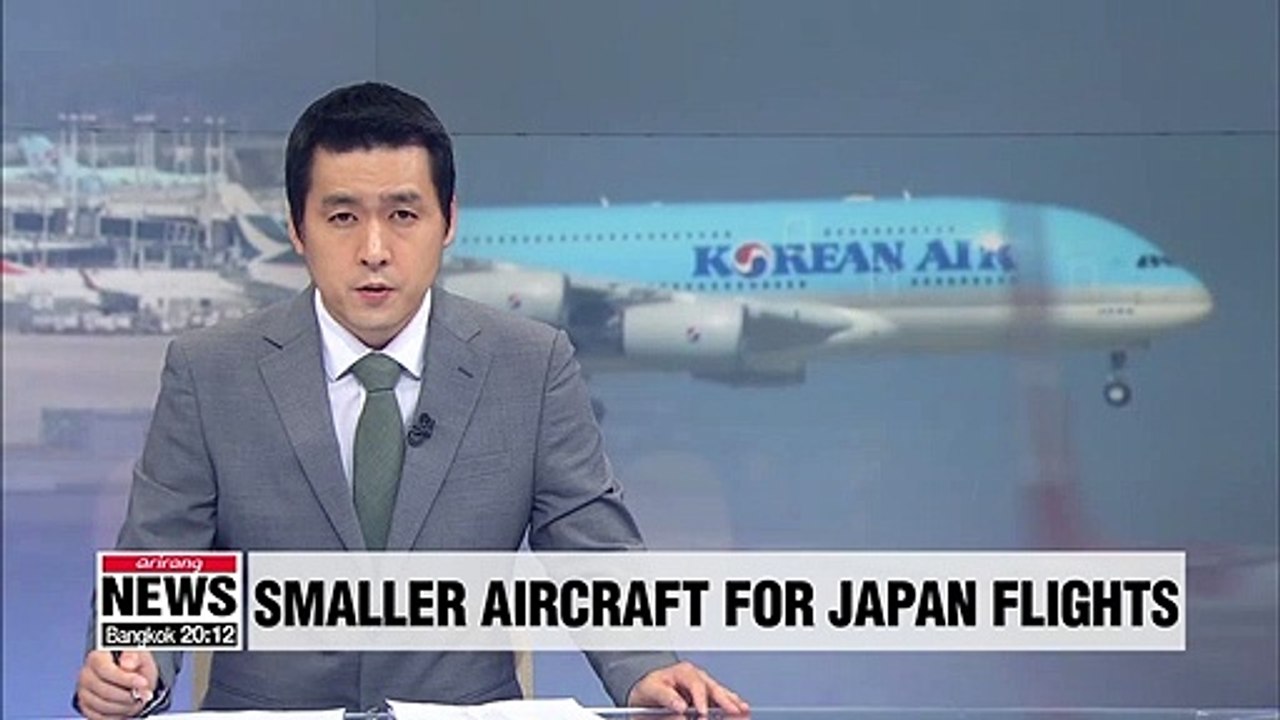 Korean Air to introduce smaller aircraft for Japan flights on falling demand amid trade spat