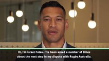 Folau commences court proceedings against Rugby Australia