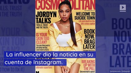 Jordyn Woods sale en la portada de la edición de septiembre de Cosmopolitan UK