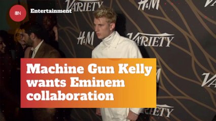Will MGK Collab With Eminem