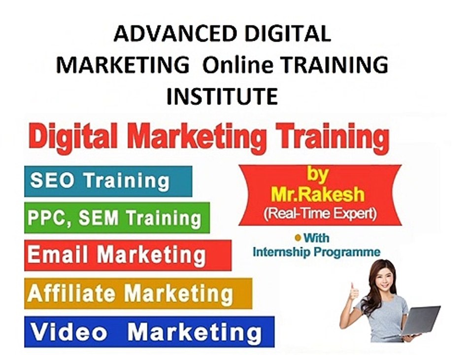 Advanced Digital Marketing Online Training institute in Madhapur Hyderabad