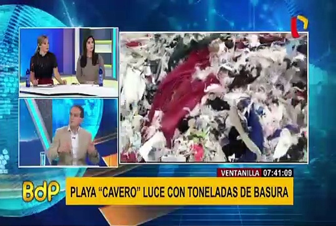 ONG Vida: El 80% de contaminación de playas proviene de cuencas de ríos