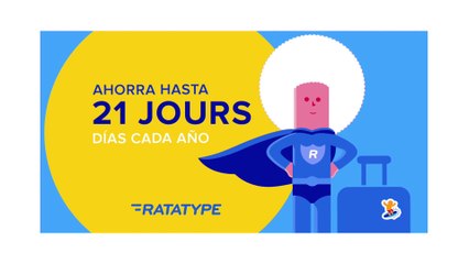 Ratatype.es — Estudio de velocidad de escritura: cómo ahorrar 21 días al año mecanografiando