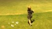 Two-Year-Old Boy Expertly Plays Golf