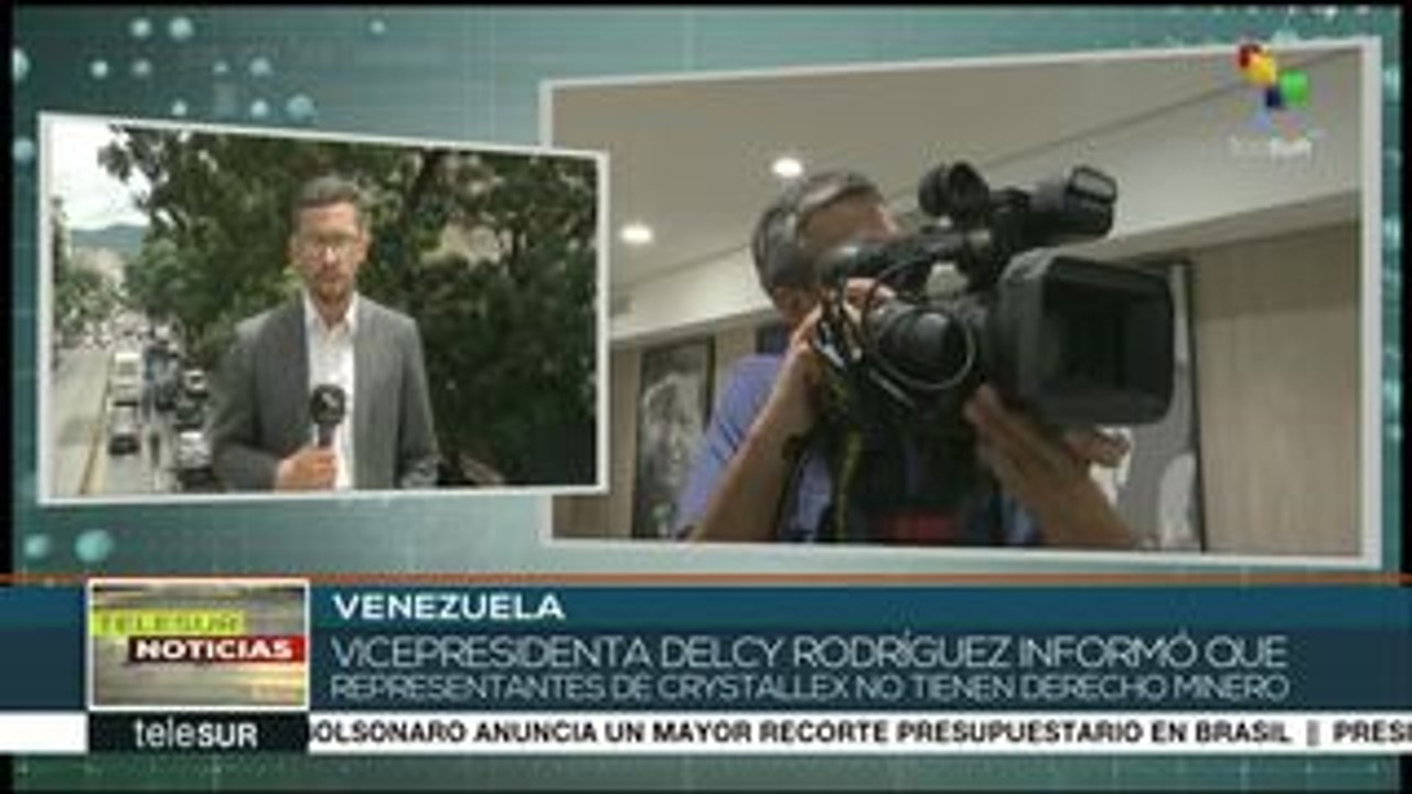 Vicepdta. de Venezuela devela operación contra riquezas del país