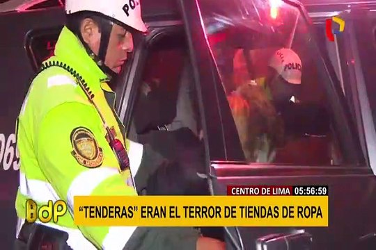 Cercado: ‘Tenderas’ usaban bolsas biónicas para robar en centros comerciales