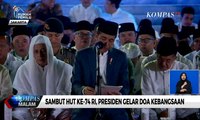 Sambut HUT ke-74 Republik Indonesia, Presiden Gelar Doa Kebangsaan